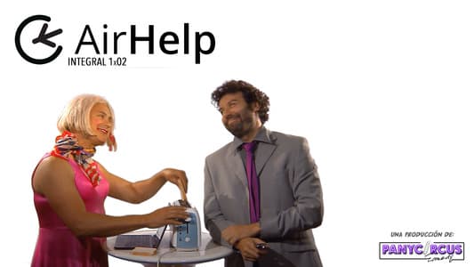 Parodia sobre los vuelos con retrasos